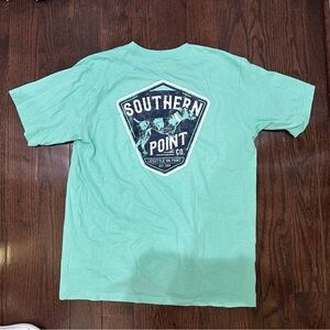 Southern Point Co. Mint Green Short Sleeve Tee